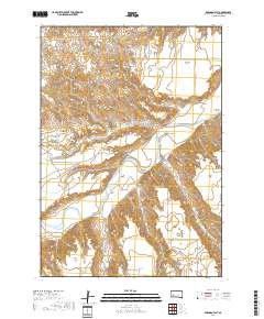 Brennan Flat 2017 topographic map thumbnail