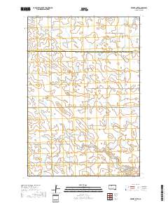 Brewer Butte 2017 topographic map thumbnail