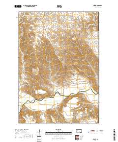Bridger 2017 topographic map thumbnail