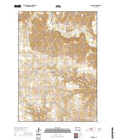 Bridger NE 2017 topographic map thumbnail