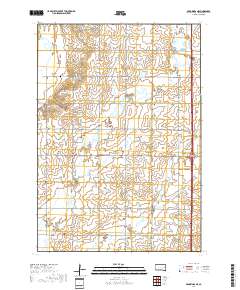 Brookings NE 2017 topographic map thumbnail