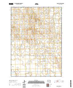 Brushy Butte 2017 topographic map thumbnail