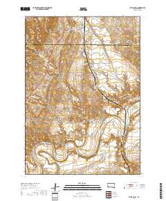 Buffalo Gap 2017 topographic map thumbnail