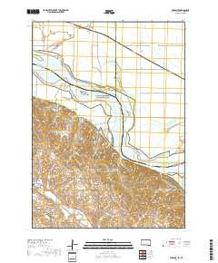 Burbank 2017 topographic map thumbnail