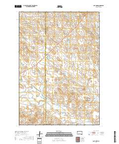 Camp Creek 2017 topographic map thumbnail