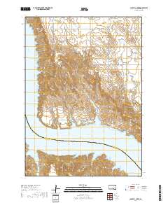 Campbell Creek 2017 topographic map thumbnail