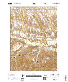 Caputa NE 2017 topographic map thumbnail