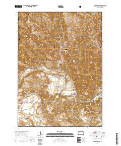 Cascade Springs 2017 topographic map thumbnail