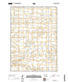 Chapelle Lake 2017 topographic map thumbnail