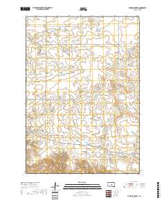 Chapelle Lake SE 2017 topographic map thumbnail