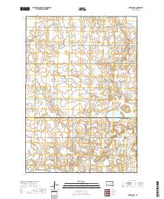 Cherry Lake 2017 topographic map thumbnail