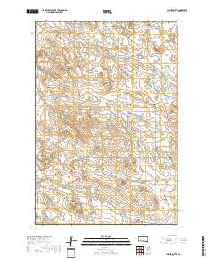 Chimney Butte 2017 topographic map thumbnail