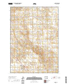 Colome 2017 topographic map thumbnail