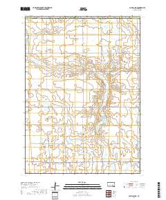 Corsica Lake 2017 topographic map thumbnail