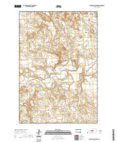 Cottonwood Creek NW 2017 topographic map thumbnail