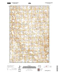 Cottonwood Creek SW 2017 topographic map thumbnail
