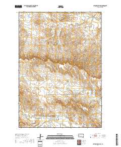 Cottonwood Draw 2017 topographic map thumbnail