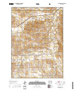 Cottonwood NE 2017 topographic map thumbnail