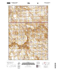 Cottonwood SE 2017 topographic map thumbnail