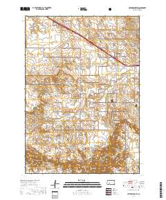 Cottonwood SW 2017 topographic map thumbnail