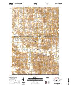 Cow Butte NE 2017 topographic map thumbnail
