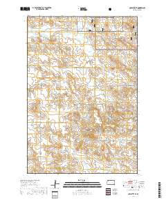 Cow Butte SE 2017 topographic map thumbnail