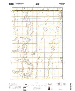 Cresbard 2017 topographic map thumbnail