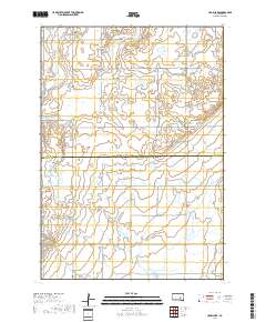 Crow Lake 2017 topographic map thumbnail