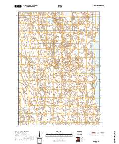 De Smet SE 2017 topographic map thumbnail