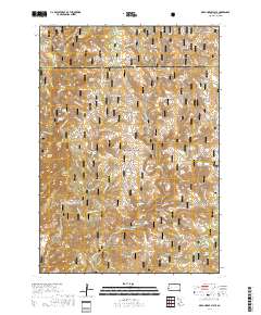 Dead Horse Flats 2017 topographic map thumbnail