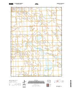 Deadmans Lake 2017 topographic map thumbnail