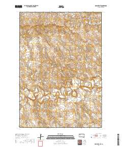 Deep Creek NW 2018 topographic map thumbnail