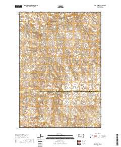 Deep Creek SE 2017 topographic map thumbnail
