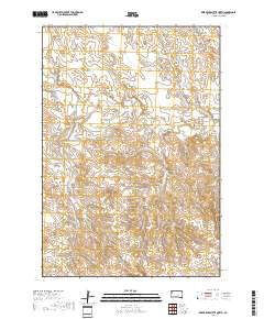 Deers Ears Butte North 2017 topographic map thumbnail