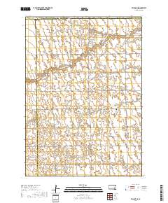 Delmont NE 2017 topographic map thumbnail