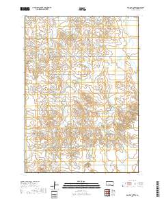 Dog Ear Buttes 2017 topographic map thumbnail