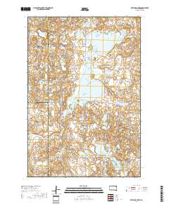 Drywood Lakes 2017 topographic map thumbnail