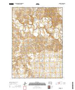 Dupree NE 2017 topographic map thumbnail