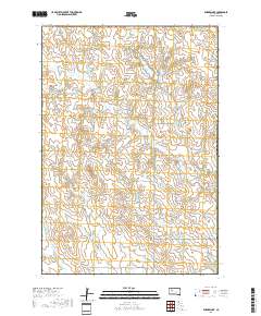 Durkee Lake 2017 topographic map thumbnail