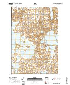 Enemy Swim Lake West 2017 topographic map thumbnail
