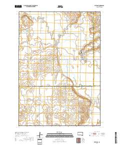 Estelline 2017 topographic map thumbnail