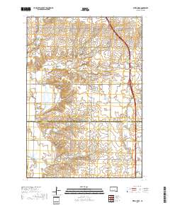 Estelline SE 2017 topographic map thumbnail