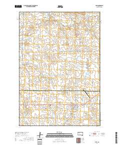 Faith 2017 topographic map thumbnail