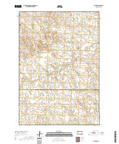 Faith SW 2017 topographic map thumbnail