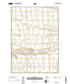 Faulkton East 2017 topographic map thumbnail
