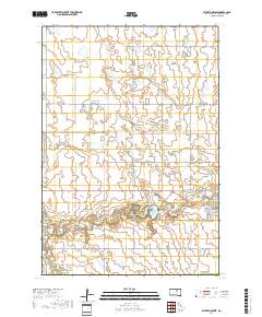 Faulkton West 2017 topographic map thumbnail