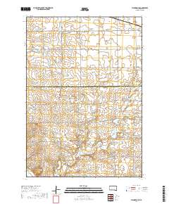 Flandreau NE 2017 topographic map thumbnail