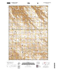 Fort George Butte NW 2017 topographic map thumbnail
