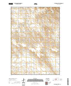 Fort George Butte SE 2017 topographic map thumbnail