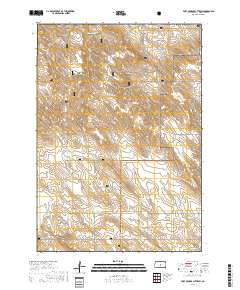 Fort George Butte SW 2017 topographic map thumbnail